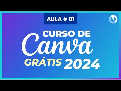 Curso de Iniciando no canva - Nível todos